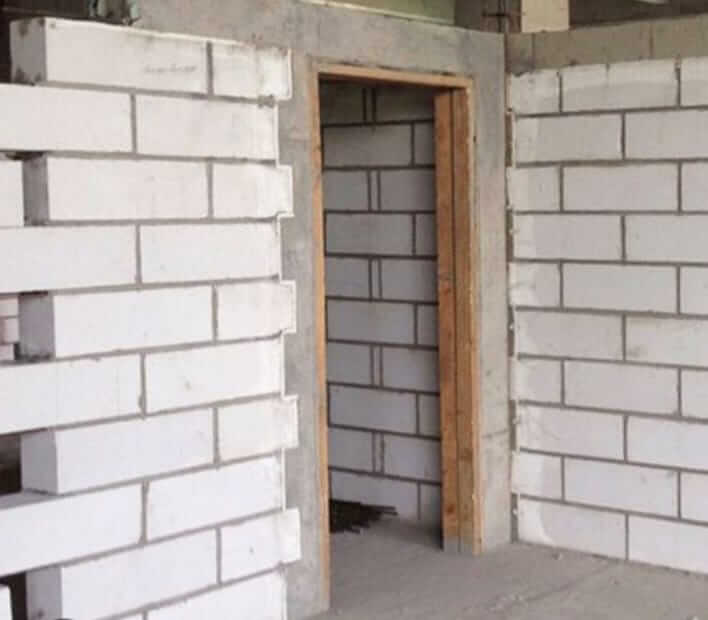 projects using AAC walls