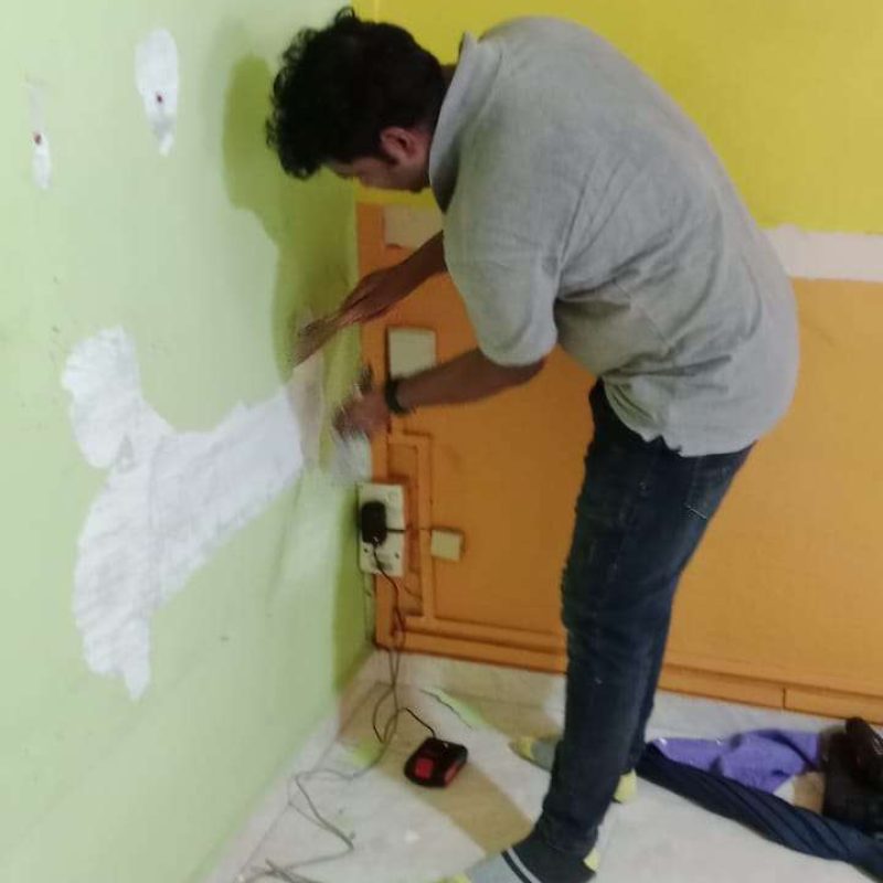 Plastering Walls